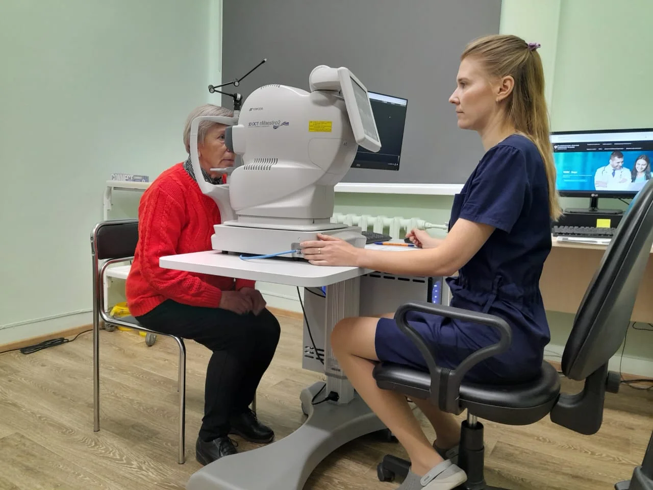 В поликлинике областной больницы заработал современный оптический томограф