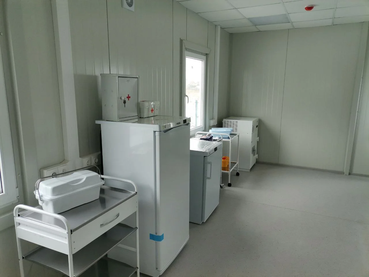 В 2023 году в регионе появилось десять новых модульных медицинских пунктов