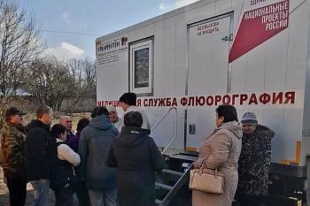 С помощью трех мобильных комплексов в Нестеровском округе проверили здоровье 310 человек
