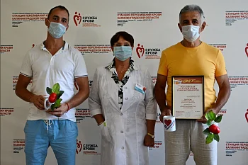 Представители Калининградской области стали победителями Всероссийского конкурса «Лучший донор России»