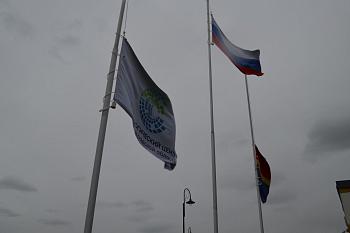 В онкологическом центре состоялась торжественная церемония поднятия государственного флага Российской Федерации, приуроченная к 80-летию взятия Кенигсберга В онкологическом центре состоялась торжественная церемония поднятия государственного флага Российской Федерации, приуроченная к 80-летию взятия Кенигсберга